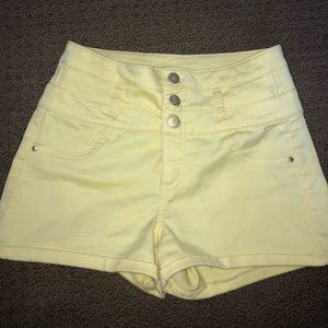 high waisted shorts